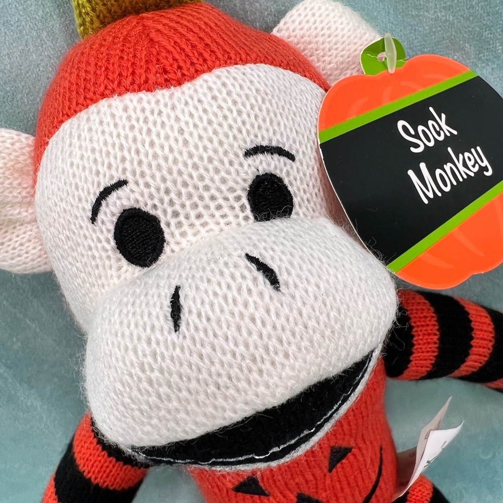 Pumpkin Sock Monkey